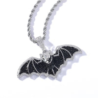 Thumbnail for Iced Out Bat Pendant - Different Drips