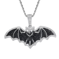 Thumbnail for Iced Out Bat Pendant - Different Drips