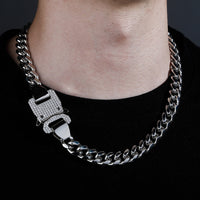 Thumbnail for 12mm Miami Cuban Chain With Spring Clasp - Different Drips