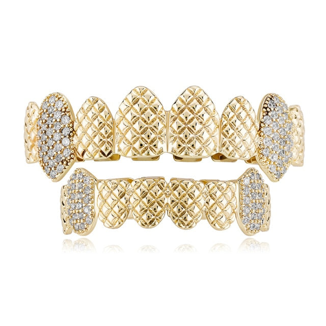 Iced Out Pave Grillz - Different Drips