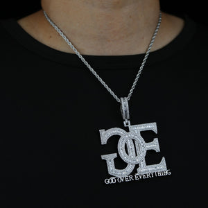 God Over Everything Pendant - Different Drips