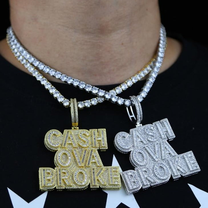 Cash Ova Broke Pendant - Different Drips