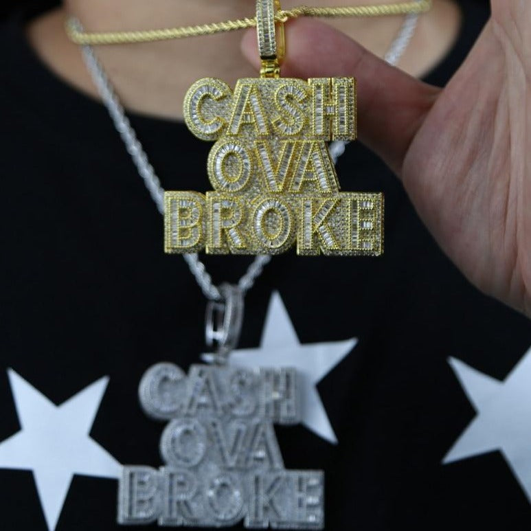 Cash Ova Broke Pendant - Different Drips