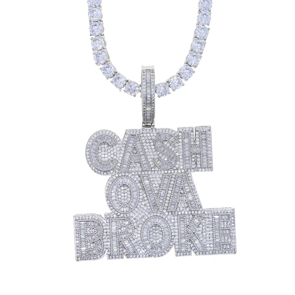 Cash Ova Broke Pendant - Different Drips