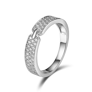 Iced Out Double Sided Ring - Different Drips