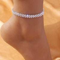Thumbnail for Prong Cuban Anklet - Different Drips