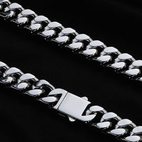 Thumbnail for 12mm Miami Cuban Chain White Gold - Different Drips
