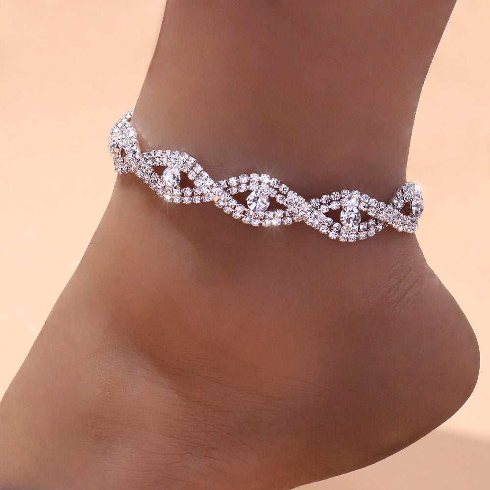 DNA Strand Anklet - Different Drips