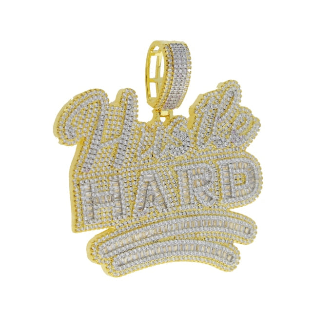 Iced Hustle Hard Pendant - Different Drips