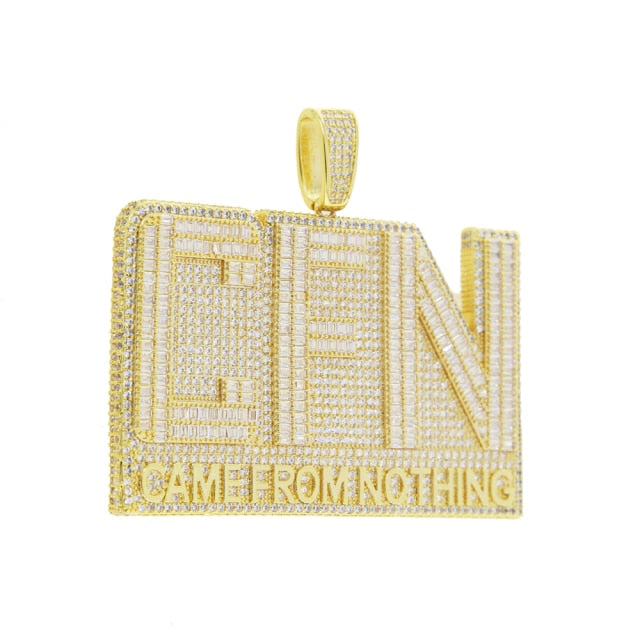 Iced Out CFN Gold selling Color Necklace