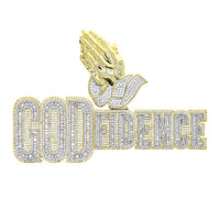 Thumbnail for GOD FIDENCE Praying Hands pendant - Different Drips