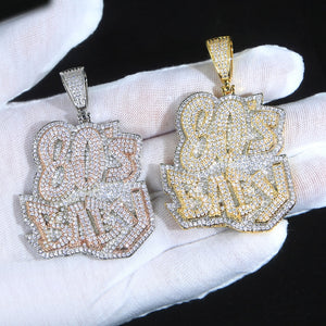 Iced Out 80'S BABY Pendant - Different Drips