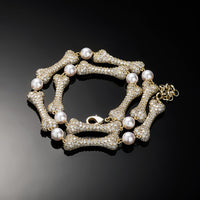 Thumbnail for 11mm Bone & Pearl Link Chain - Different Drips