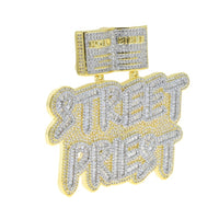 Thumbnail for Iced Out STREET PRIEST Pendant - Different Drips