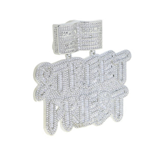 Iced Out STREET PRIEST Pendant - Different Drips