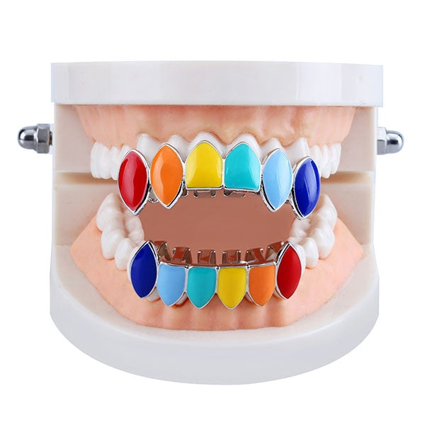 Multi-Colored Grillz - Different Drips